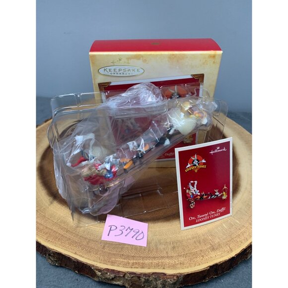 Hallmark Keepsake Ornament Looney Tunes "On Tweety! On Daffy!" 2004 Limited Edit - Picture 9 of 9